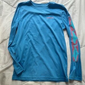 Magellan Outdoors Blue Long Sleeve Kids Tee